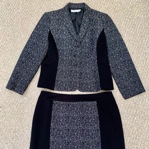 Tahari 2-Piece Petite Suit—Jacket and Skirt